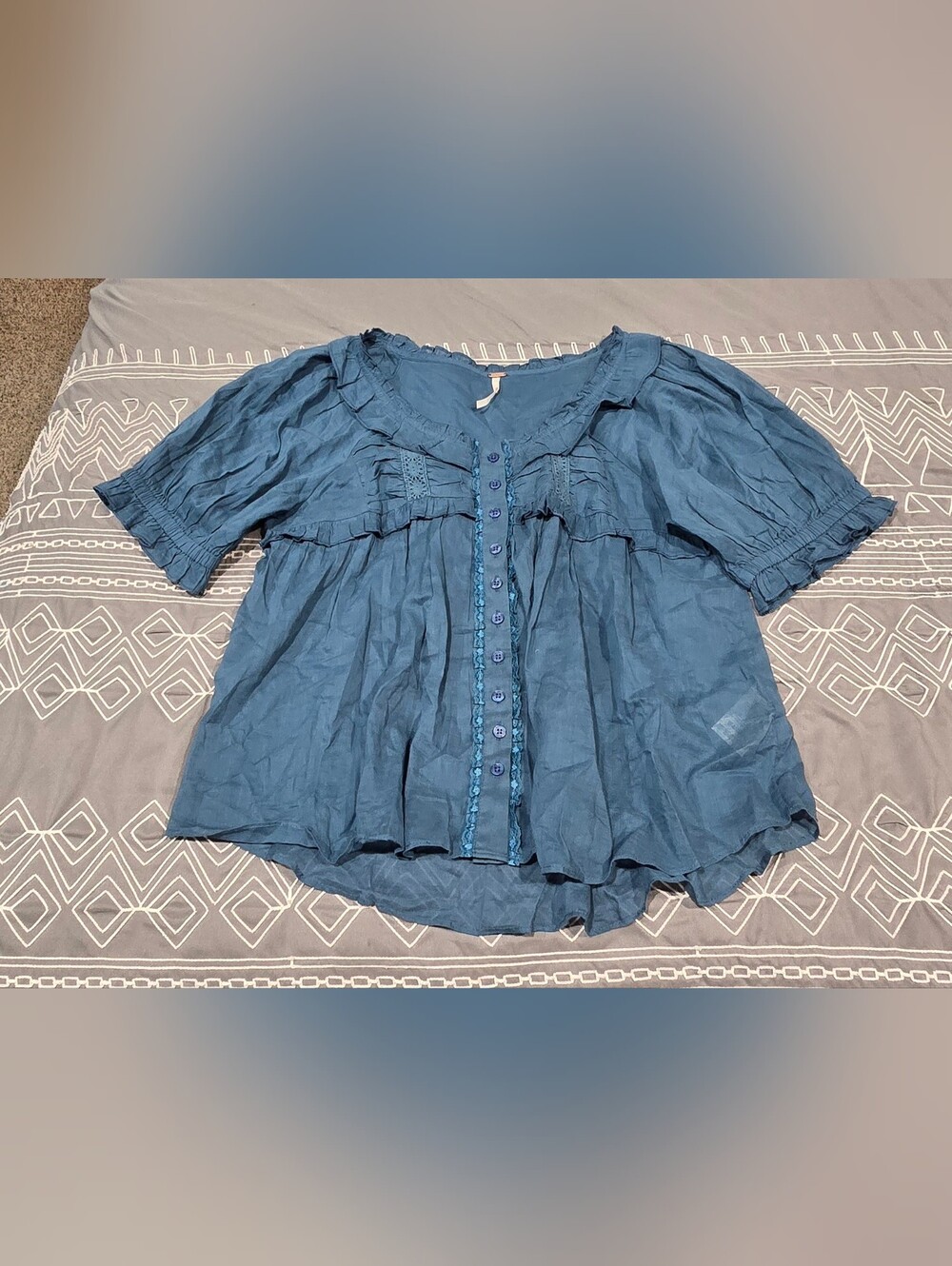 Free People Sweet Nothings Blouse Size Small